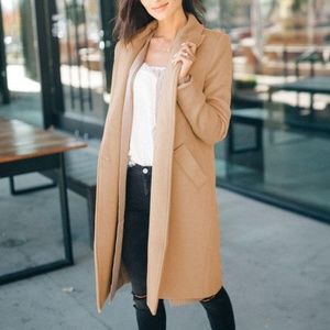 Bohme London Wool Coat in Camel